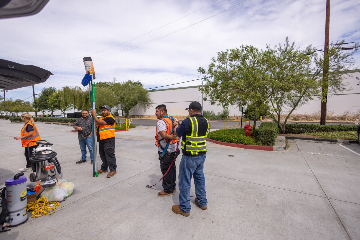 The VHH team on site