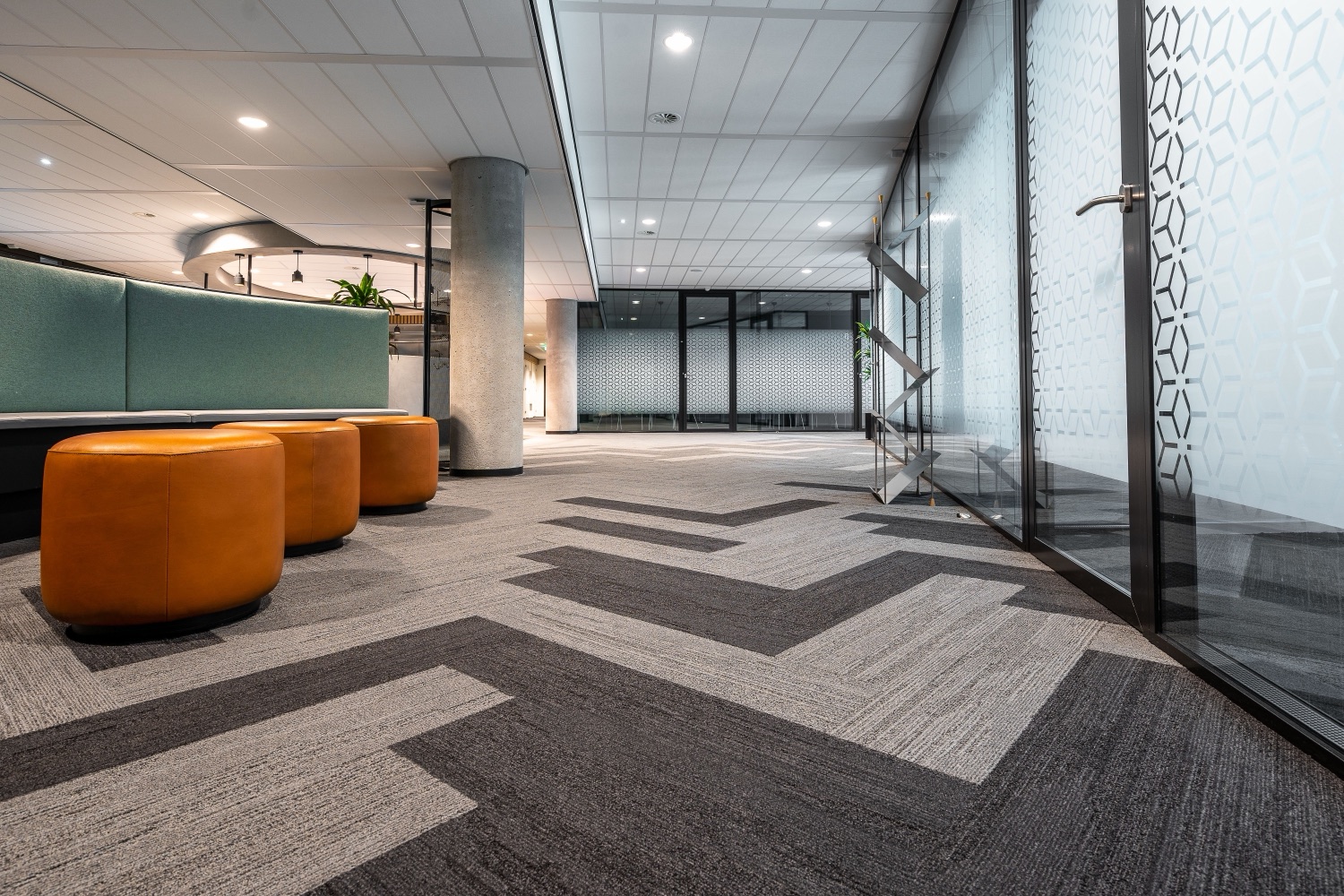 Commercial office carpet